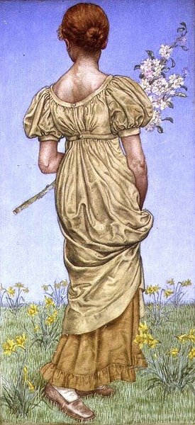 Printemps, floraison - Kate Greenaway