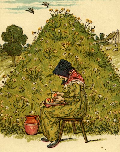Il était une vieille - Kate Greenaway