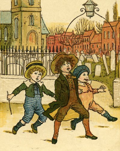 Nous sommes tous des garçons joyeux - Kate Greenaway