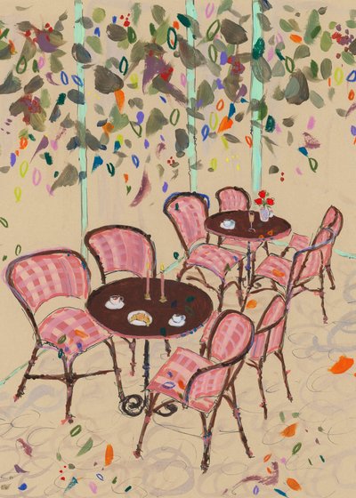 Ambiance bistrot parisienne - Katharina Puritscher