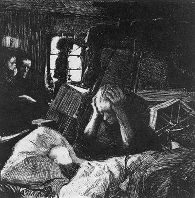 Besoin, 1897 - Käthe Kollwitz