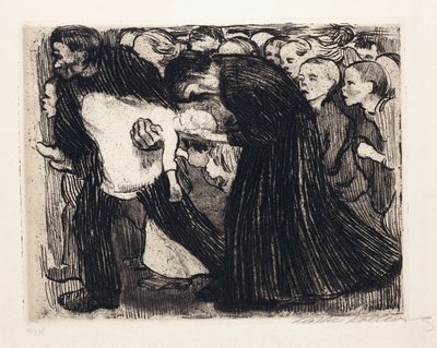 Renversé - Käthe Kollwitz