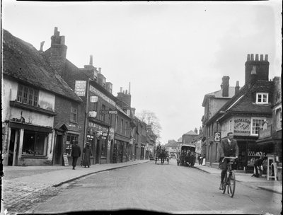 East Street, Farnham, Waverley, Surrey, 25/05/1909 (photo n/b) - Katherine Jean Macfee