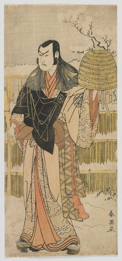 Acteur de Kabuki Nakamura Juzo II en tant que Kakokawa Honzo dans l