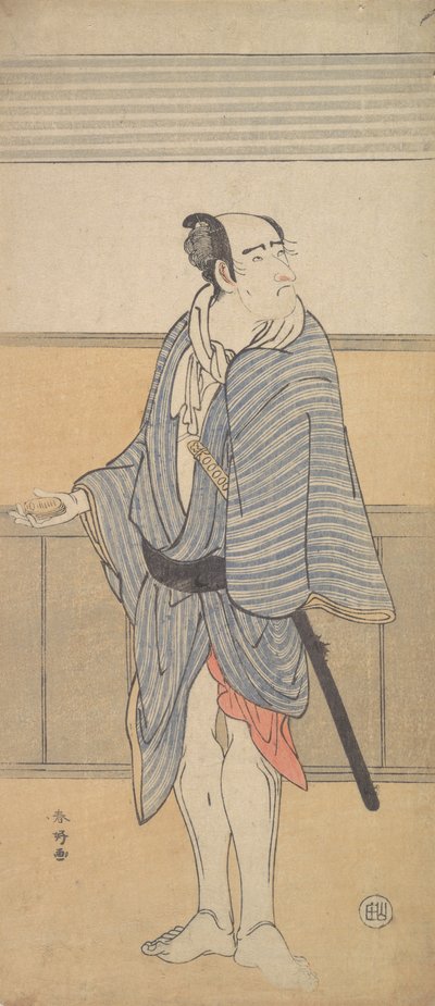 Un acteur non identifié - Katsukawa Shunko