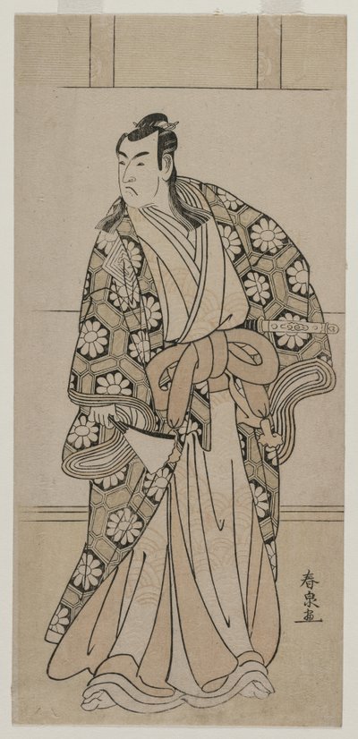 Ichikawa Monnosuke II en tant que seigneur, années 1780 - Katsukawa Shunsen