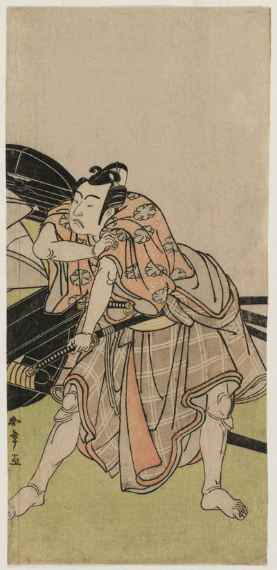 Ichikawa Yaozo II en tant que Sakuramaru - Katsukawa Shunsho