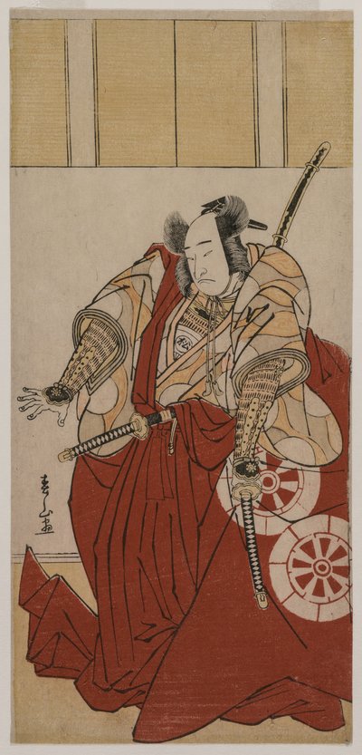 Onoe Matsusuke en Usui Sadamitsu - Katsukawa Shunzan