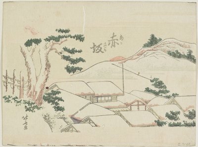 Akasaka, 1799-1802 - Katsushika Hokusai
