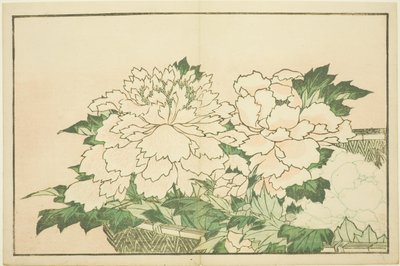 Chrysanthèmes dans un panier, du Livre d