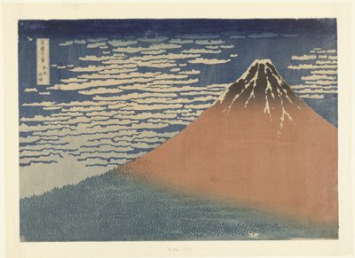 Beau temps avec un vent du sud - Katsushika Hokusai
