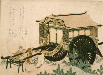 Carrosse de cour - Katsushika Hokusai