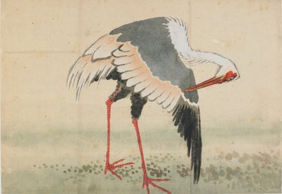 Grue, période Edo, fin du XVIIIe-début du XIXe siècle - Katsushika Hokusai