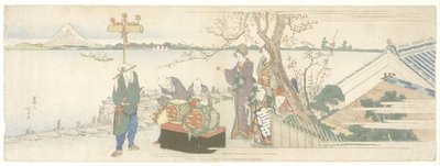 Artistes de Daikagura, 1801-1805 - Katsushika Hokusai
