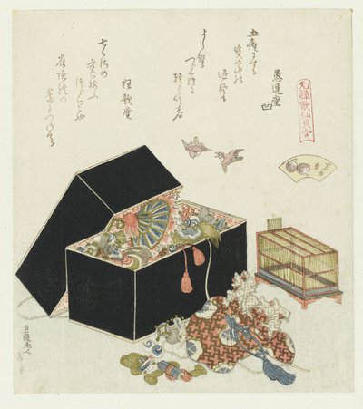 La coquille de moineau - Katsushika Hokusai