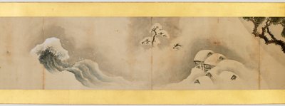 Rouleau de main avec images diverses, période Edo, 1839 (détail) - Katsushika Hokusai