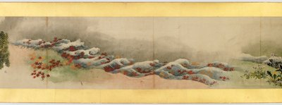 Rouleau de main avec images diverses, période Edo, 1839 (détail) - Katsushika Hokusai