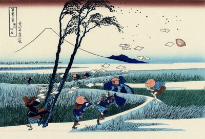 Ejiri dans la province de Suruga, c.1830 - Katsushika Hokusai