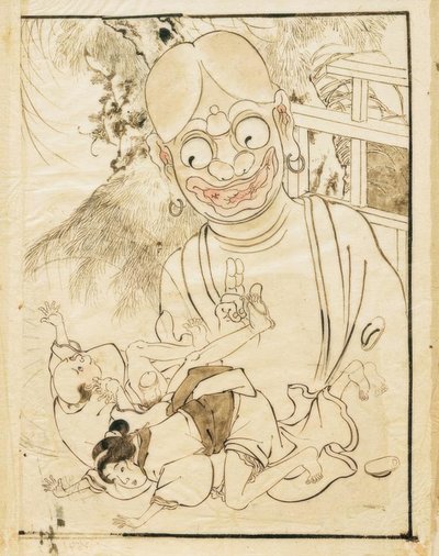 Scène érotique - Katsushika Hokusai