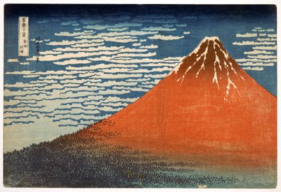 Fuji ; Montagnes par temps clair ; 1831 ; de la série 