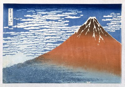 Fuji, montagnes par temps clair, 1831, de la série 