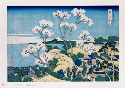 Le Fuji de Gotenyama à Shinagawa sur le Tokaido, de la série Les Trente-Six Vues du Mont Fuji - Katsushika Hokusai