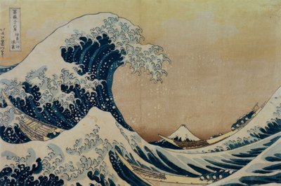 Grande vague au large de Kanagawa - Katsushika Hokusai