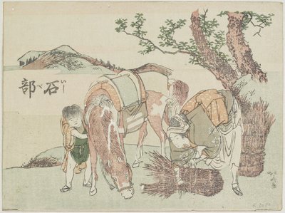 Ishibe, 1799-1802 - Katsushika Hokusai
