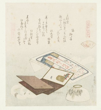 Kleur schelp - Katsushika Hokusai