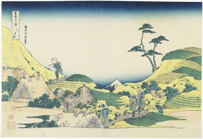 Meguro inférieur, 1831-1834 - Katsushika Hokusai