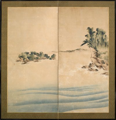 Mont Fuji et Enoshima, période Edo, c.1825 - Katsushika Hokusai