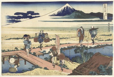 Nakahara dans la province de Sagami - Katsushika Hokusai