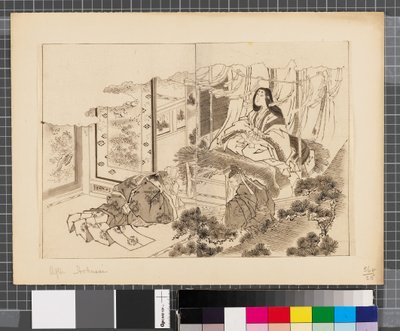 Scènes de la guerre entre le Japon et la Corée, fin du XVIIIe-début du XIXe siècle (encre et lavis sur papier) - Katsushika Hokusai