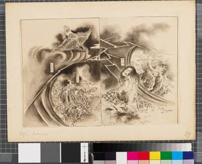 Scènes de la guerre entre le Japon et la Corée, fin du XVIIIe-début du XIXe siècle - Katsushika Hokusai