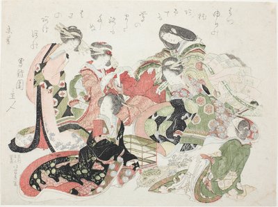 Six femmes assises autour d