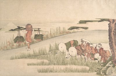 Printemps dans les rizières - Katsushika Hokusai