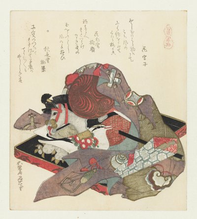 Cheval bâton - Katsushika Hokusai