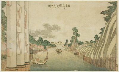 La rivière Sumida vue du pont Azuma (Azumabashi yori Sumida wo miru no zu), d