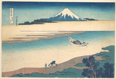 La rivière Tama dans la province de Musashi (Bushū Tamagawa), tiré de la série « Les trente-six vues du mont Fuji » (Fugaku sanjūrokkei) - Katsushika Hokusai