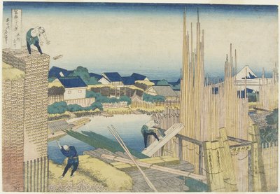 Tatekawa à Honjo, 1831-1834 - Katsushika Hokusai