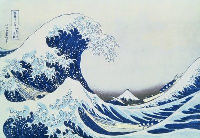 La Grande Vague de Kanagawa, de la série 