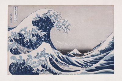 La Vague au large de Kanagawa (Kanagawa-oki nami ura) - Katsushika Hokusai