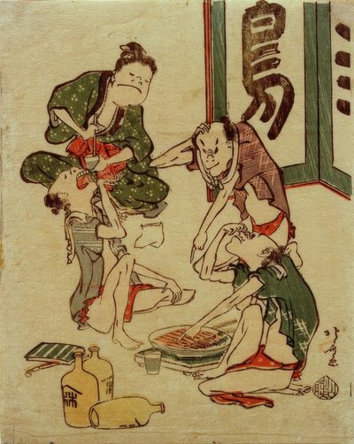 Banquet - Katsushika Hokusai