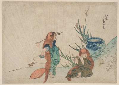 Deux Shōjō - Katsushika Hokusai