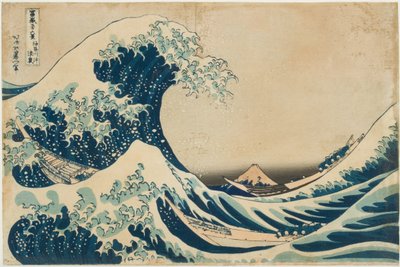 Sous la vague au large de Kanagawa - Katsushika Hokusai