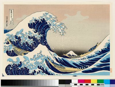 Sous la vague au large de Kanagawa, 20e siècle - Katsushika Hokusai