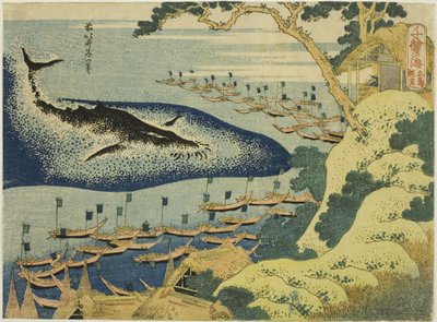 Chasse à la baleine au large des îles Goto, de la série "Mille images de l