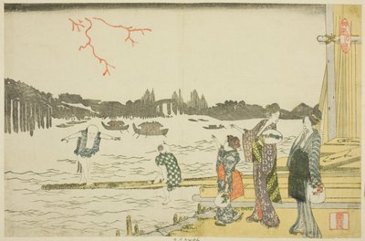 Femmes et enfants regardant les feux d