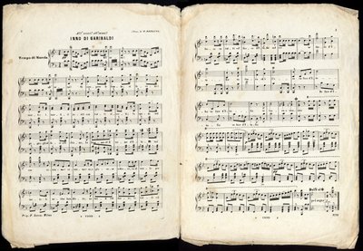 HYMNE À GARIBALDI, fin du 19e siècle - Alec Hunter