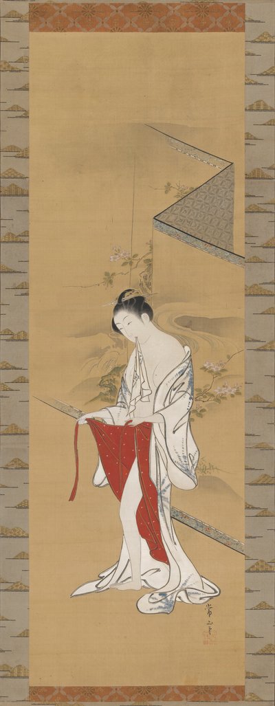 Beauté après le bain - Kawamata Tsunemasa